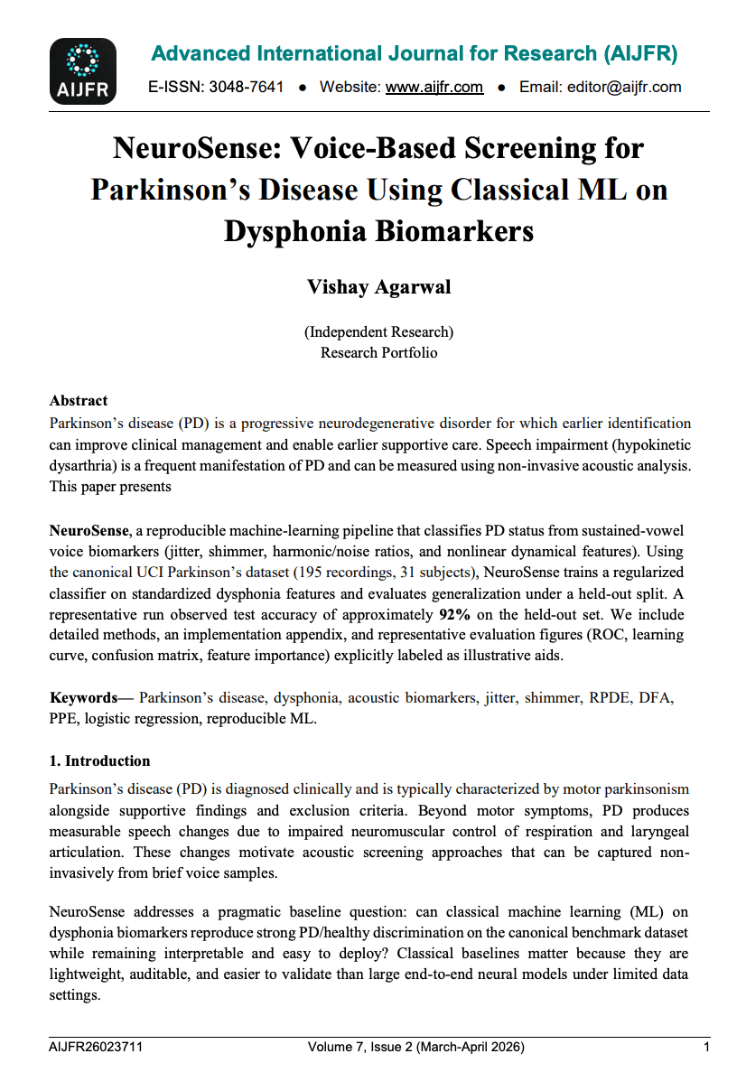 Neuro-Sense placeholder artwork