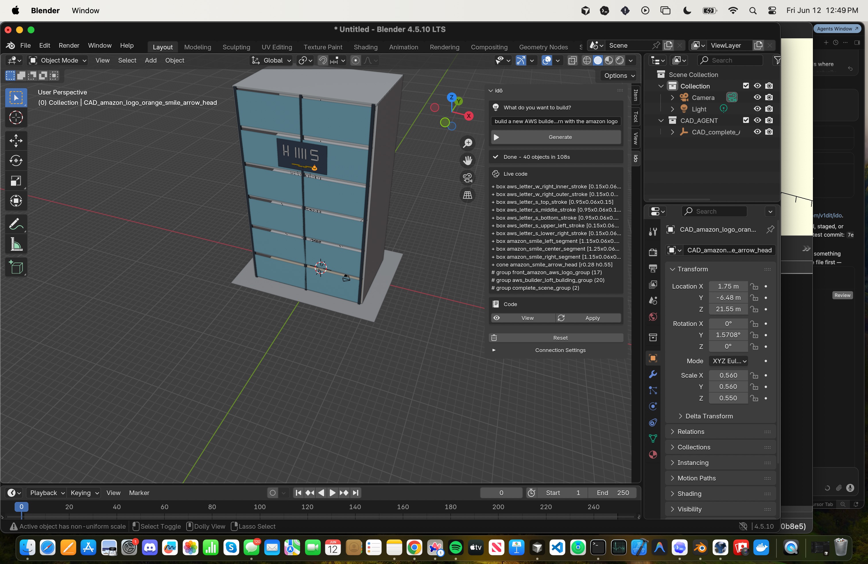 Blender output 4