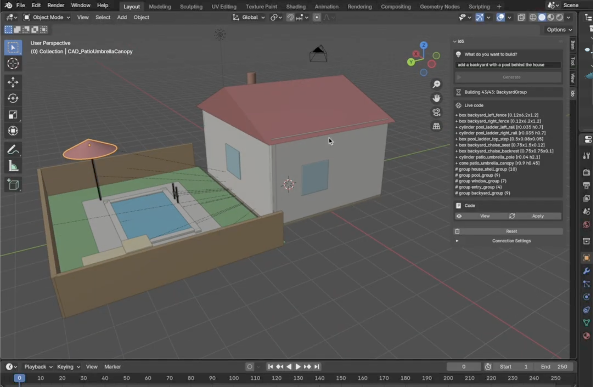 Blender output 6